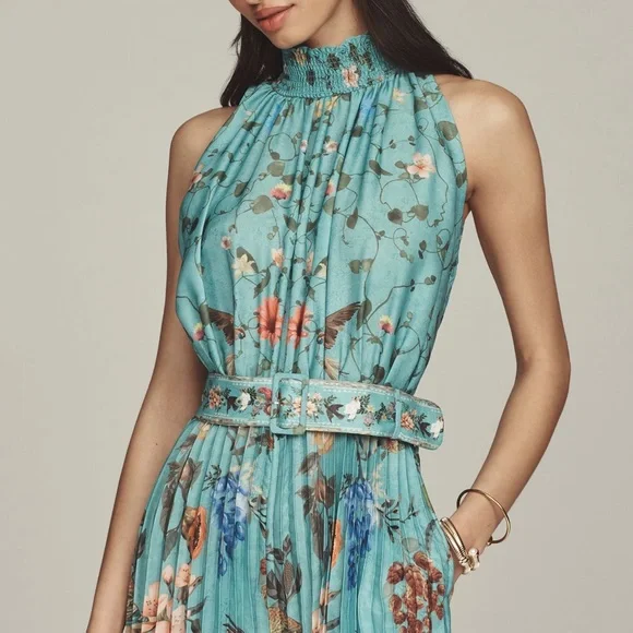 RANNA GILL PLEATED JUMPSUIT